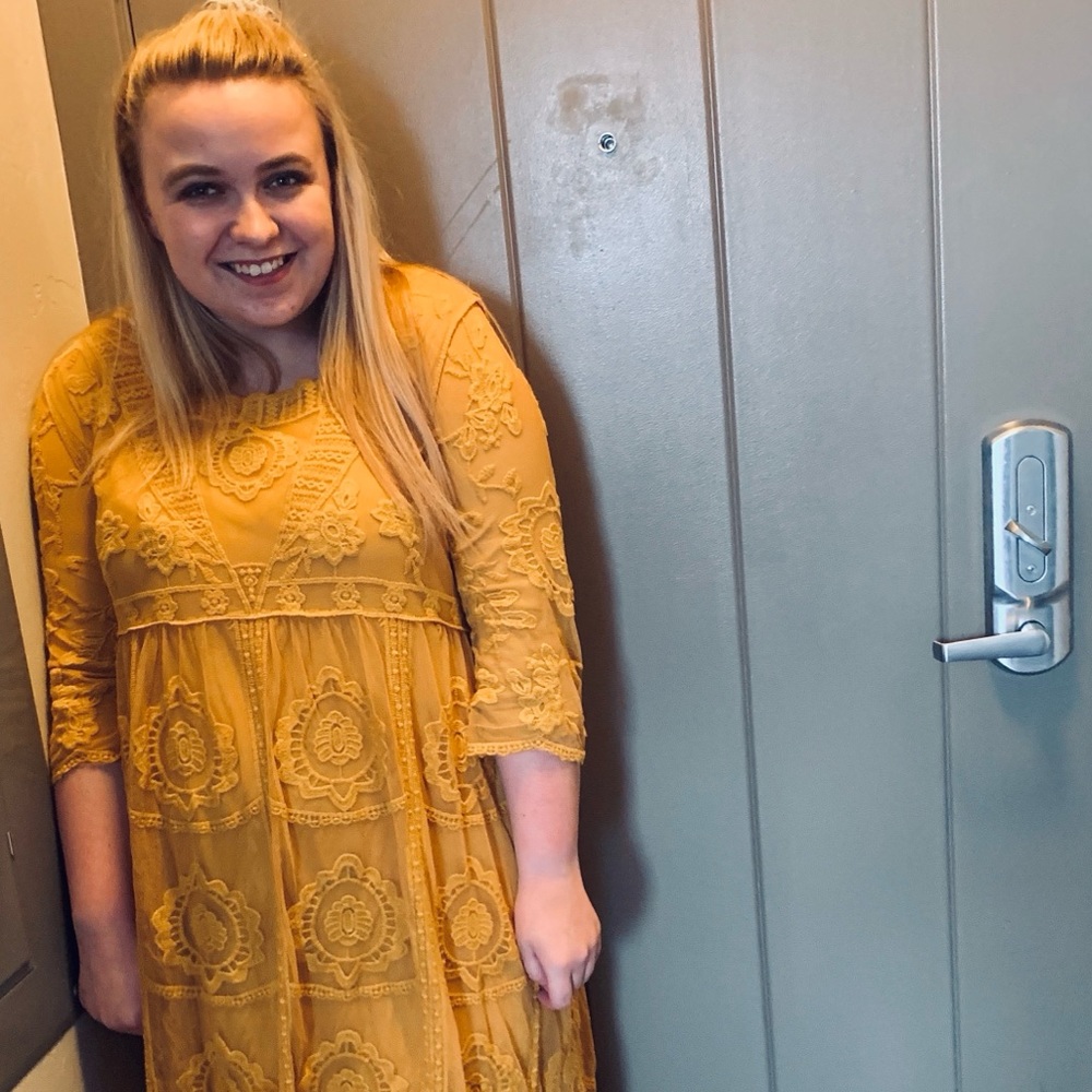 Downeast lace dress
